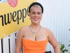Brooke Warne, the daughter of Shane Warne, was held up by unruly protests at the Melbourne Cup on Tuesday. Josie Hayden / NCA NewsWire