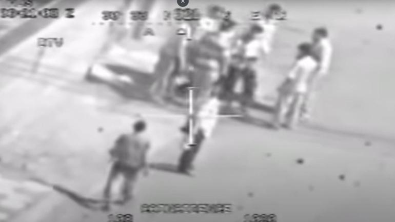 The video, released by Wikileaks, showed helicopter footage from a US attack on a Baghdad suburb that killed at least 11 people.