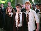 in this image released by Warner Bros., from left, Emma Watson as Hermione Granger, Daniel Radcliffe as Harry Potter and Rupert Grint as Ron Weasley are shown in a scene from 'Harry Potter and the Prisoner of Azkaban.' (AP Photo / Warner Bros., Murray Close)