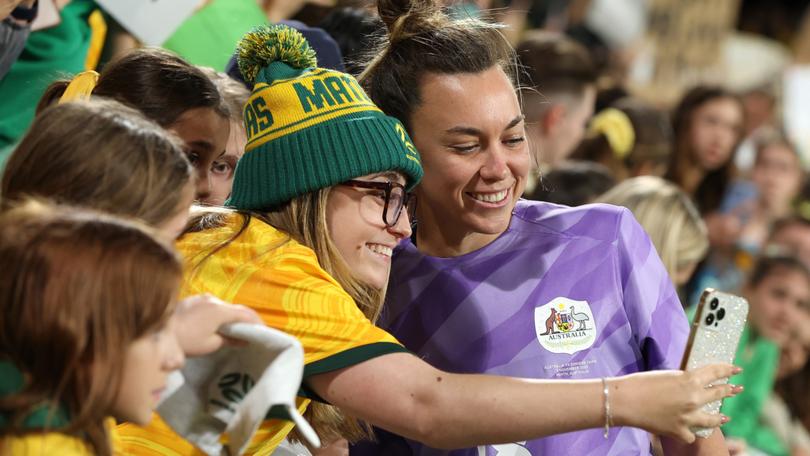 For a second time, the purple goalkeeper jersey made famous by Matildas keeper Mackenzie Arnold during the 2023 FIFA Women’s World Cup has sold out in minutes.
