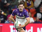Melbourne fullback Ryan Papenhuyzen wants to make up for his long-term absences for the Storm. (Jono Searle/AAP PHOTOS)