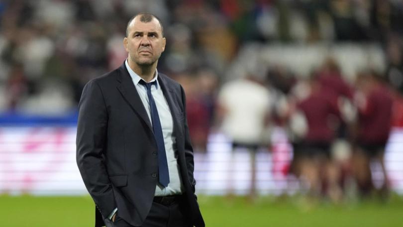 Coach Michael Cheika's next gig will be in England where he will take charge of Leicester Tigers. (AP PHOTO)