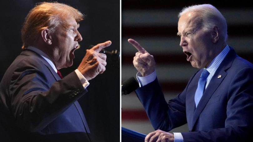 Donald Trump and Joe Biden's clash comes amid profound polarisation and deep anxiety among voters. 