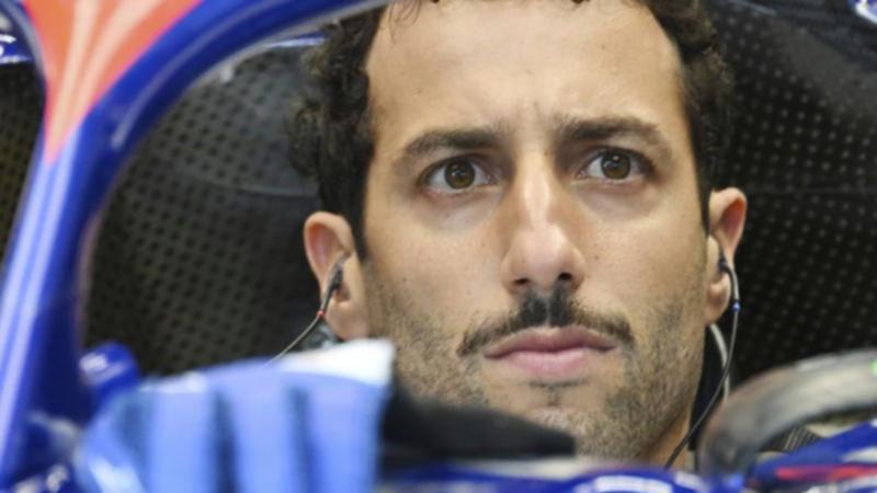 RB driver Daniel Ricciardo has responded to claims he is set to be axed in weeks. (AP PHOTO)