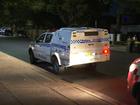 A man presented at a Sydney hospital overnight with gunshot wounds.