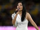 Dami Im has been lauded for her perfect rendition of the National Anthem ahead of the Women’s State of Origin battle.
