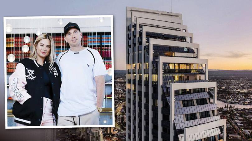 Simon and Tah-nee Beard, founders of streetwear fashion store Culture Kings, have listed their Gold Coast penthouse for $30 million.