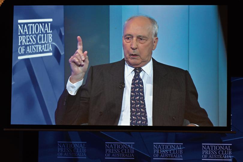 Paul Keating. 