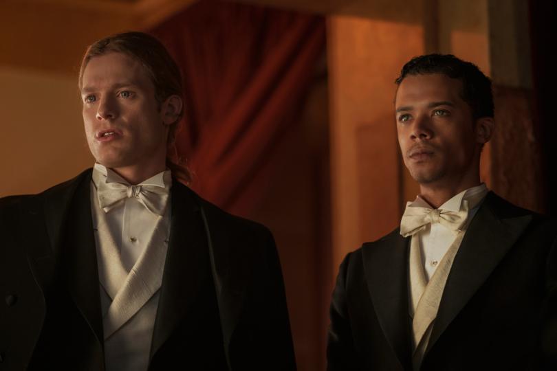 Jacob Anderson and Sam Reid star in the TV adaptation of Interview With the Vampire.