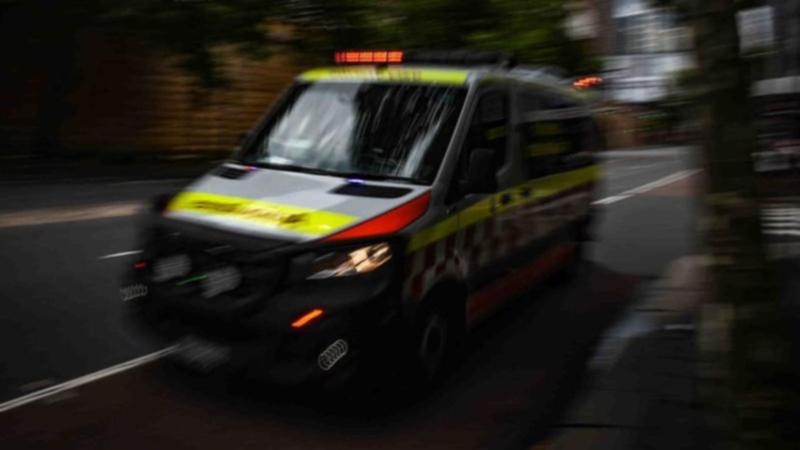 A man suffered fatal head injuries when he fell 5m in a workplace accident.