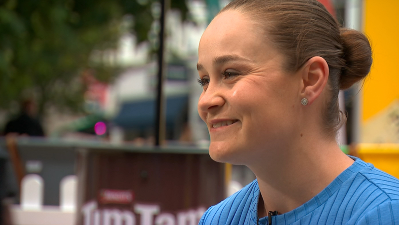 Ash Barty speaks to 7NEWS Europe Bureau Chief Hugh Whitfeld ahead of her Wimbledon return.