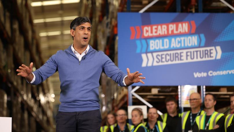 British Prime Minister Rishi Sunak has made a last-ditch plea to right-wing voters in the UK.
