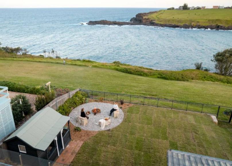 The home at 83 Tingira Crescent, Kiama has a price guide in the mid-$3 million range.