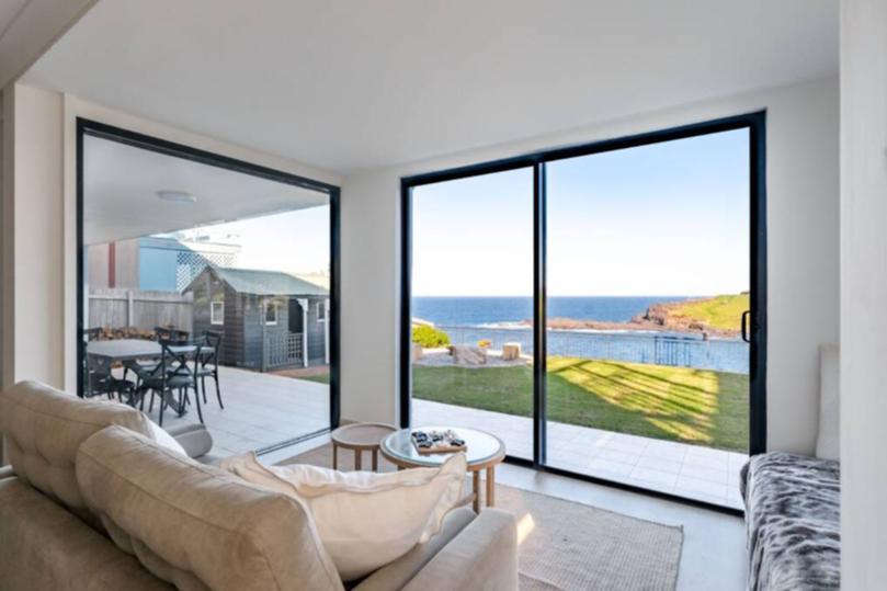 The home at 83 Tingira Crescent, Kiama has a price guide in the mid-$3 million range.