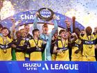 A-League Men champions Central Coast Mariners will be among the clubs hardest hit by a funding drop. (Dan Himbrechts/AAP PHOTOS)