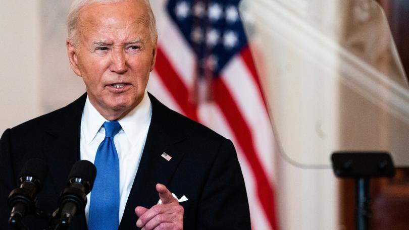 President Joe Biden delivers remarks in response to the Supreme Court decision on presidential immunity on Monday. 