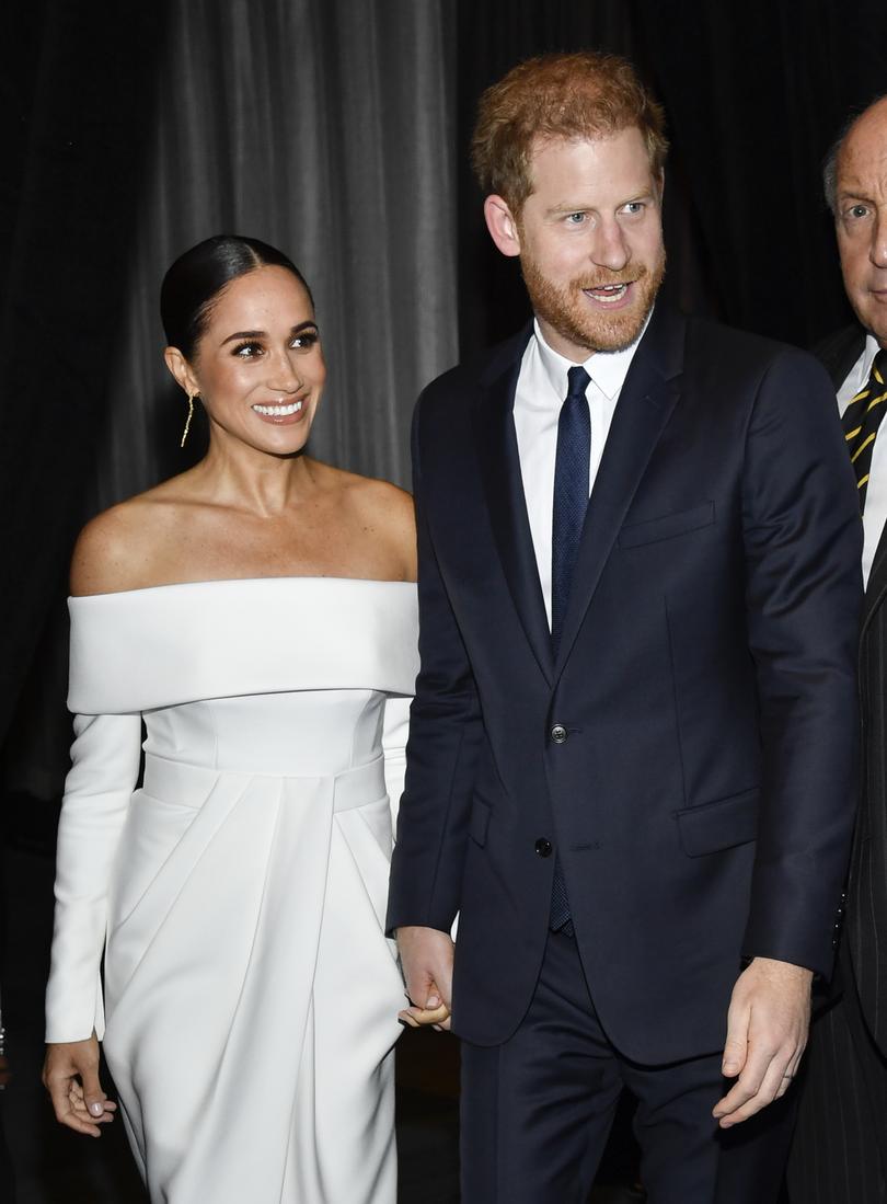 Meghan and Prince Harry attend the Robert F. Kennedy Human Rights Ripple of Hope Awards Gala in 2022. Evan Agostini/Invision/AP)