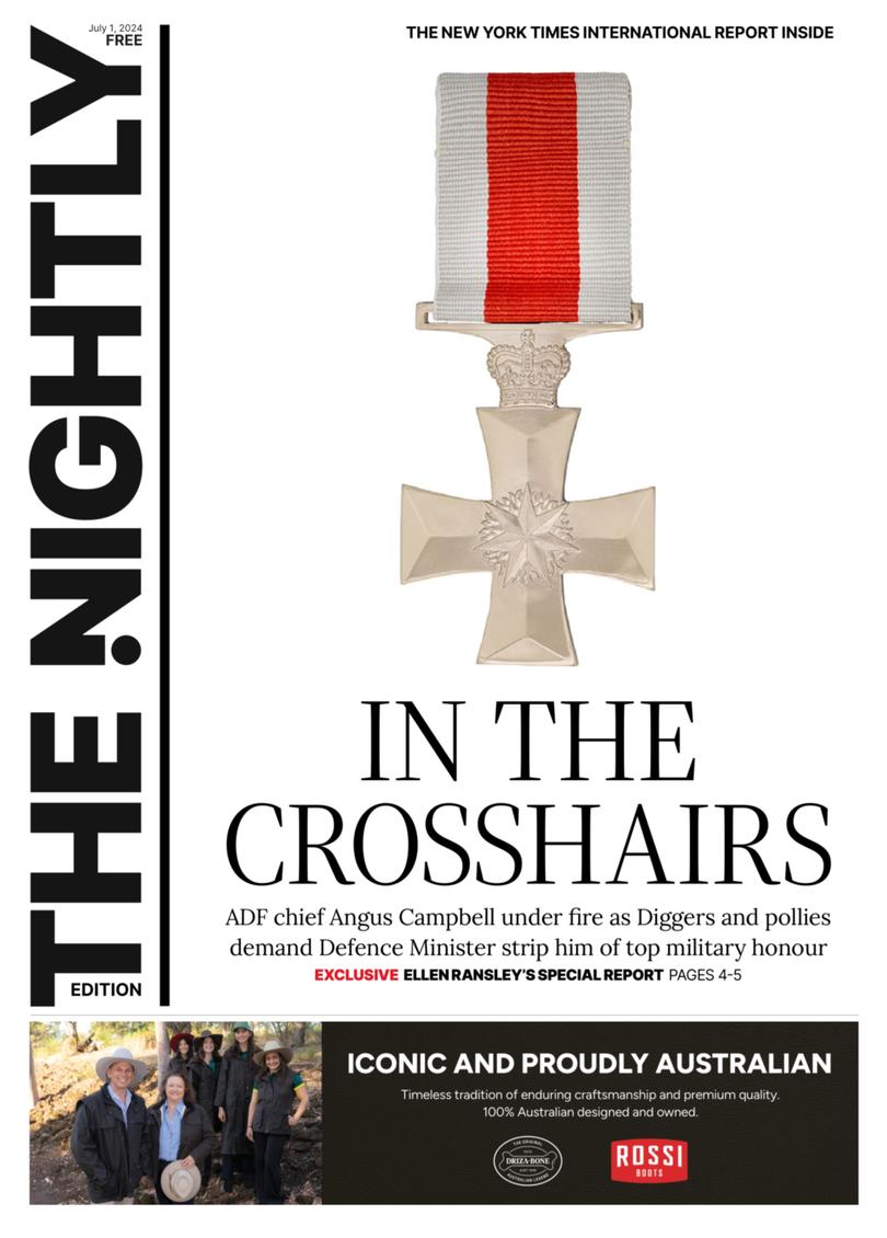 The Nightly's frontpage on July 1.