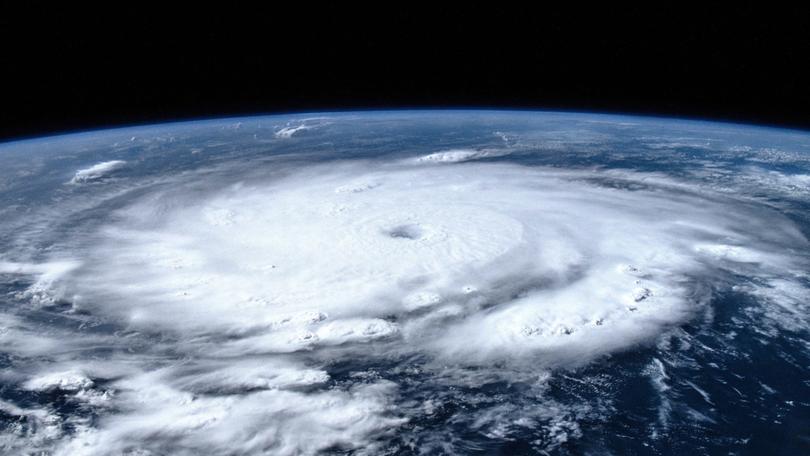 An astronaut has captured jaw-dropping pictures of destructive Hurricane Beryl from space. 