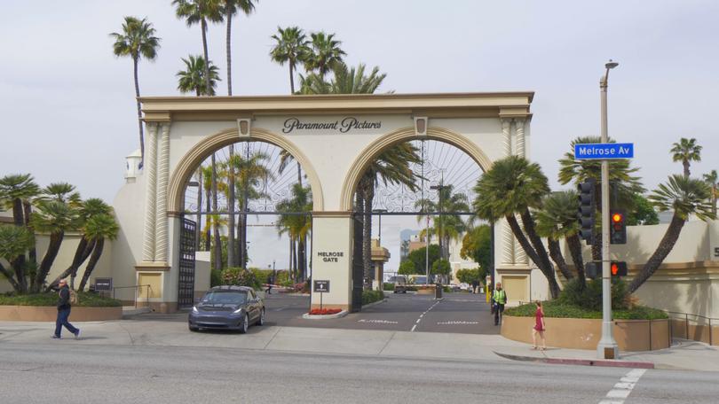 Paramount Pictures film studios at Los Angeles is up for sale.