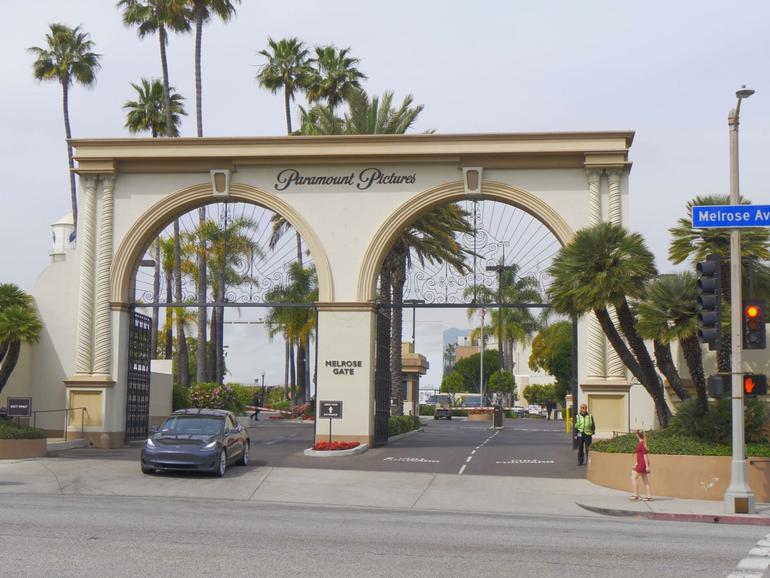 Paramount Pictures film studios at Los Angeles is up for sale.