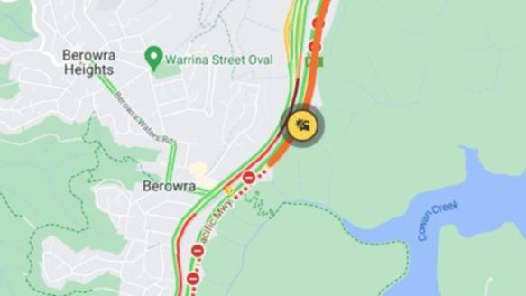 A serious crash has caused traffic chaos at Berowra.