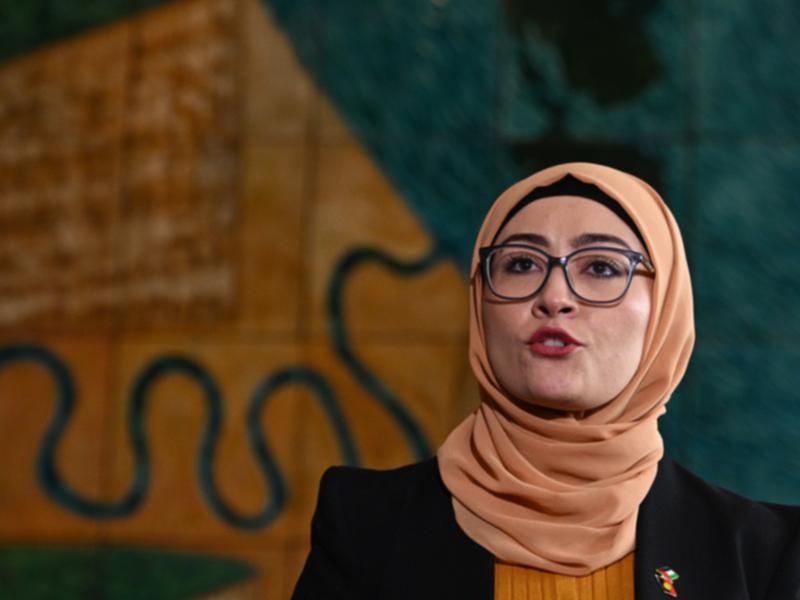 Senator Fatima Payman has quit Labor over her stance on Palestine. Picture: AAP