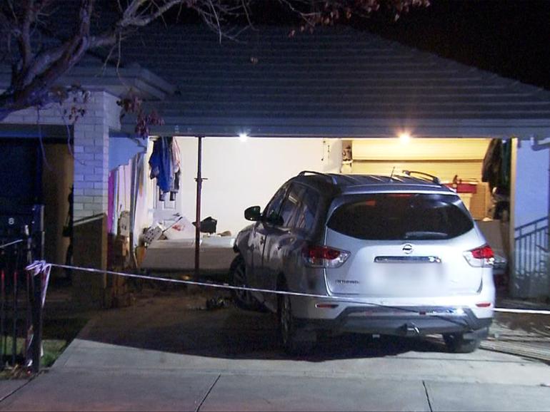 A 57-year-old man has lost his license and had his car impounded for allegedly driving while five times over the legal limit, then crashing into his home in Davoren Park.