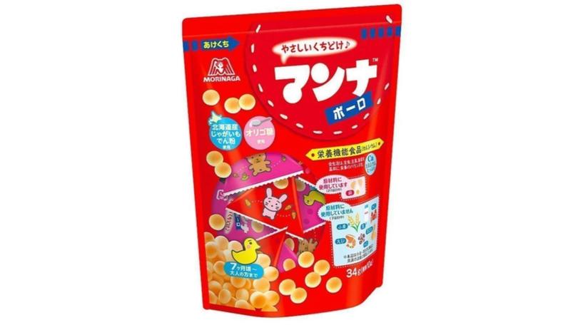 Morinaga’s Manna Bolo baby biscuits have been recalled over the possible presence of animal droppings.