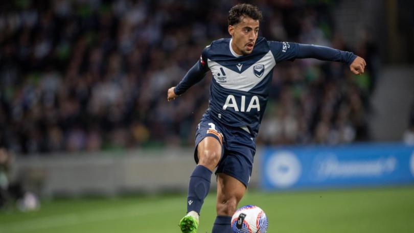 Victory forward Daniel Arzani is set to come under fire after playing for his junior club in Sydney. (Will Murray/AAP PHOTOS)