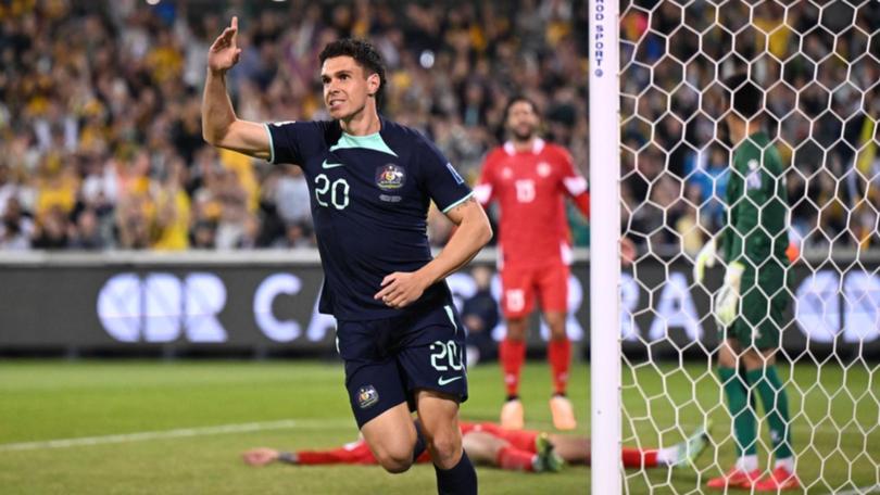 Socceroo John Iredale has sealed a switch from the German lower divisions to the Danish top flight. (Lukas Coch/AAP PHOTOS)