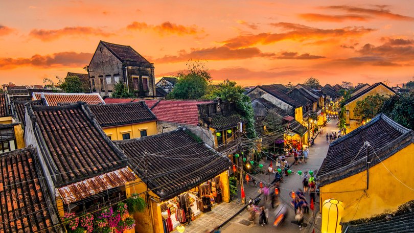 Hoi An ancient town in Vietnam.