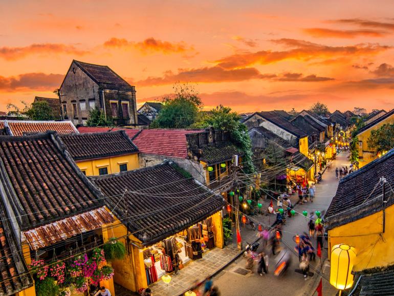 Hoi An ancient town in Vietnam.