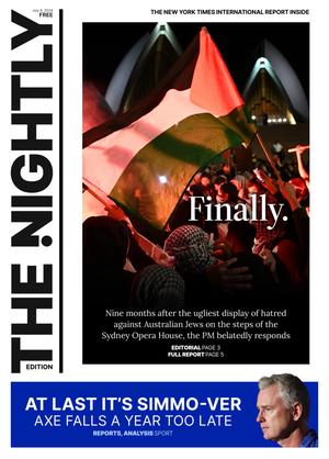 The front page of The Nightly for 09-07-2024
