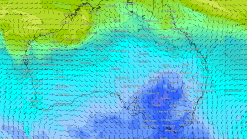 A cold snap is expected to hit southeastern Australia later in the week.