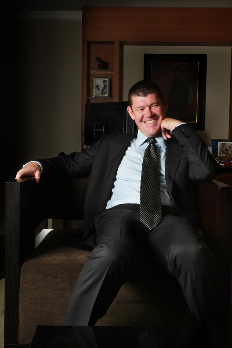 James Packer needs a gaming operator?s licence for his plan to realise its full potential.

AFR 120731  photo by Louise Kennerley James Packer in his 1 park street office