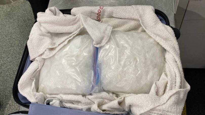 A British woman has been charged over two bags of meth allegedly found in her luggage. (Supplied/AAP PHOTOS)