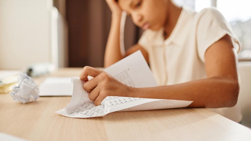 Kids with ADHD can struggle with concentration.