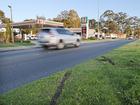 The scene along Albany Highway near the 7-Eleven. 