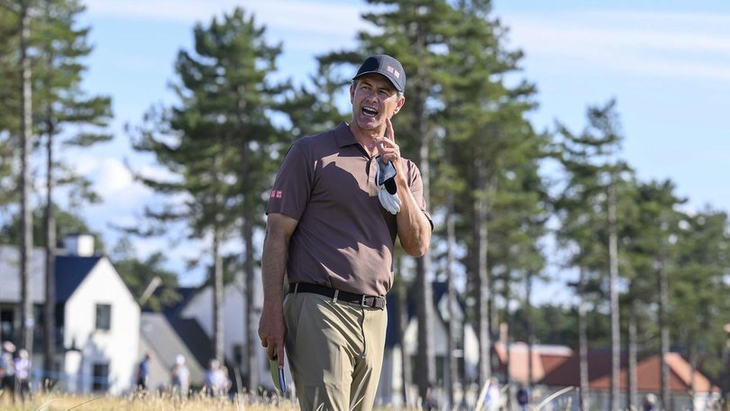 Adam Scott was left pondering what might have been after his Scottish Open near-miss. (AP PHOTO)