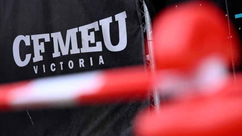 The CFMEU's Victorian branch is facing calls for its deregistration over allegations of crime links.