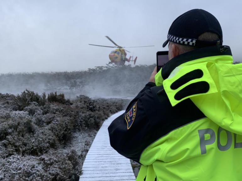 Three hikers have been rescued from a remote national park in Tasmania. 