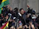 Bolivian President Luis Arce after the coup attempt.