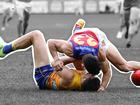 Charlie Cameron's tackle on Liam Duggan.