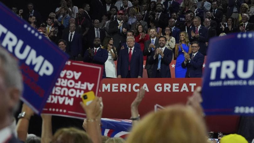 The Republican National Convention in Milwaukee has kicked off its second day.