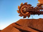 BHP reported a 2 per cent rise in iron ore production from its Pilbara operations of 287 million tonnes.