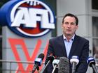 AFL CEO Andrew Dillon is expected to release an enhanced illicit drugs policy for next season. (Joel Carrett/AAP PHOTOS)