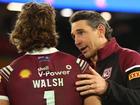 Queensland coach Billy Slater was not happy with the treatment of his star player Reece Walsh.