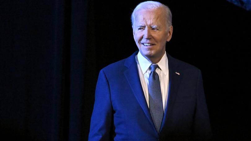 In an interview set to air on Wednesday local time in the US, President Joe Biden has revealed he may step down. (AP Photo/David Becker)