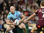 Dylan Edwards defied injury to be named man of the match in Origin III (Darren England/AAP PHOTOS)